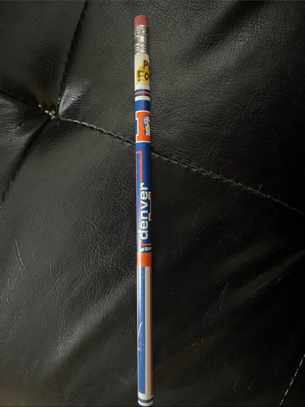 Vintage Denver Broncos Pencil